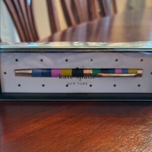 NWT Kate Spade Multicolor Pen